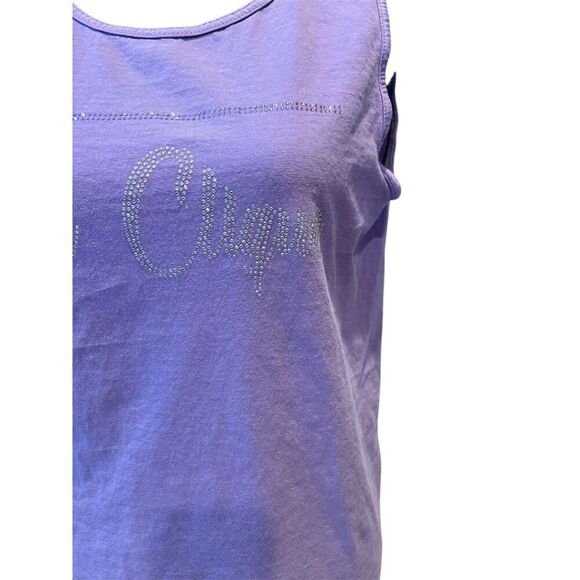 Comfort Colors Women's Small Purple Tank Top Casual Summer - Picture 3 of 8